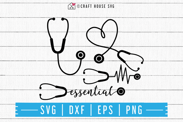 FREE Stethoscope SVG | FB90 - Craft House SVG