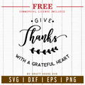 FREE | Thanksgiving SVG | FB40 Craft House SVG - SVG files for Cricut and Silhouette