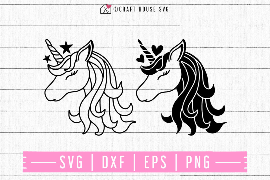FREE Unicorn SVG | FB94 Craft House SVG - SVG files for Cricut and Silhouette