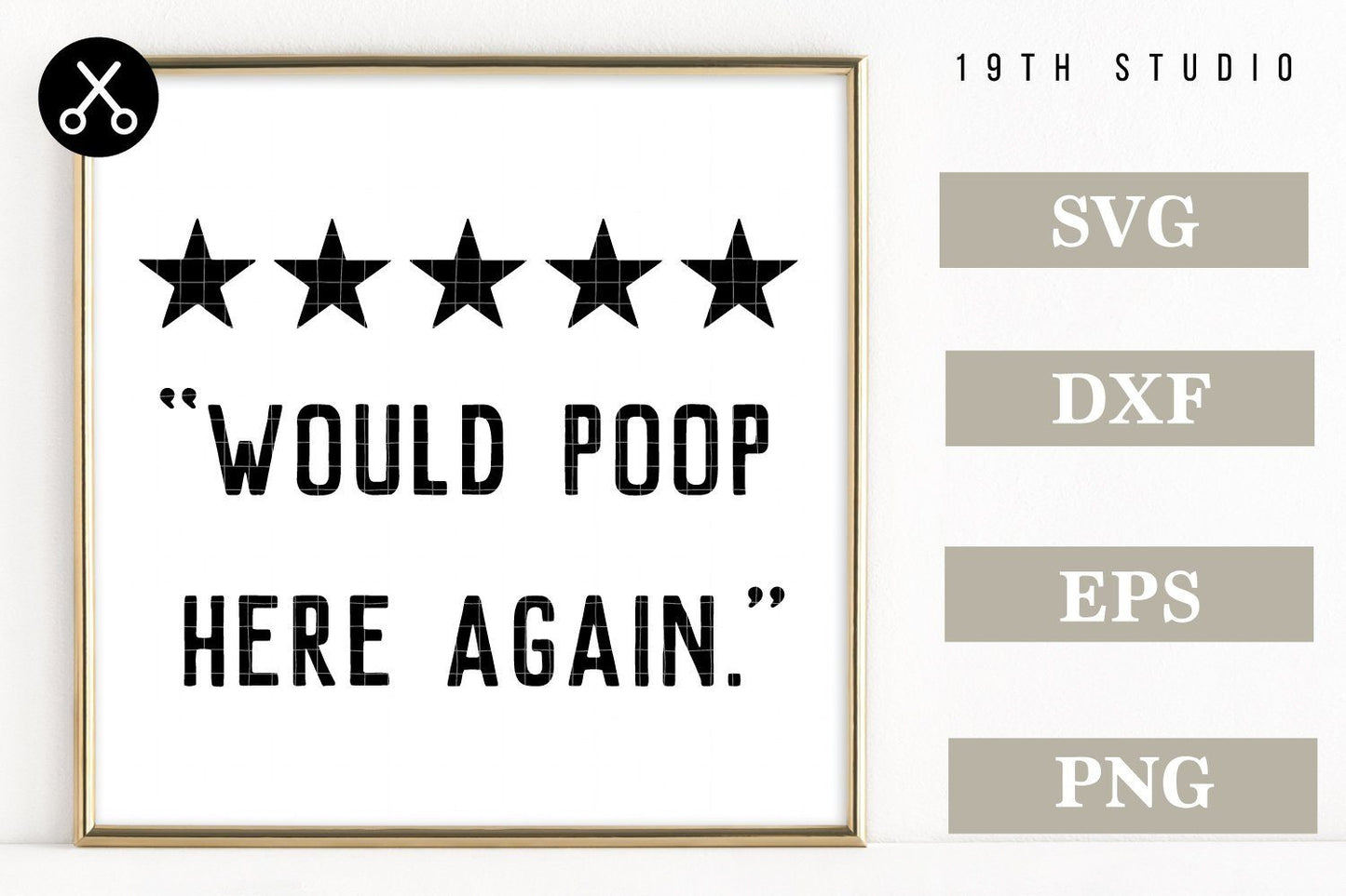 Funny Bathroom Signs SVG bundle - M32 Craft House SVG - SVG files for Cricut and Silhouette