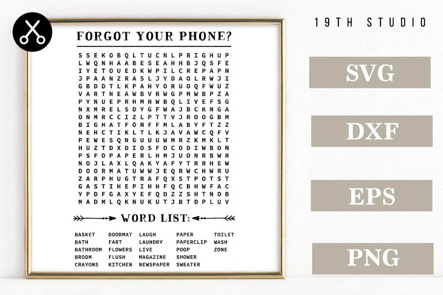 Funny Bathroom Signs SVG bundle - M32 Craft House SVG - SVG files for Cricut and Silhouette