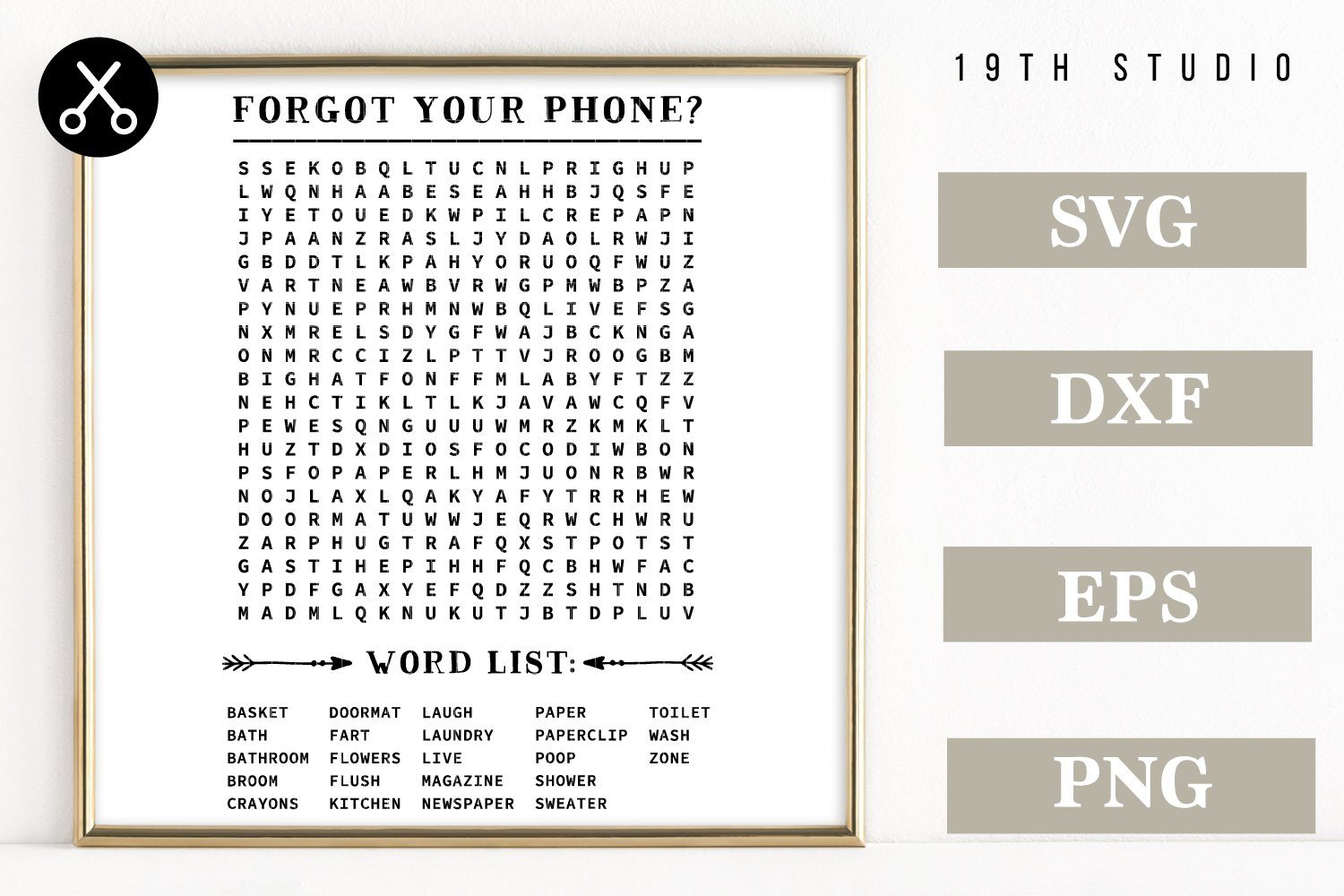 Funny Bathroom Signs SVG bundle - M32 Craft House SVG - SVG files for Cricut and Silhouette