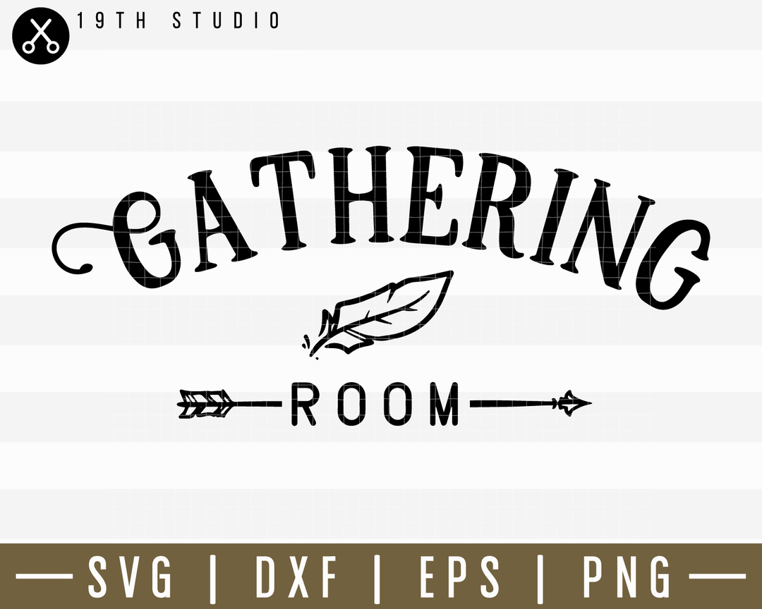 Gathering Room SVG | M14F10 Craft House SVG - SVG files for Cricut and Silhouette