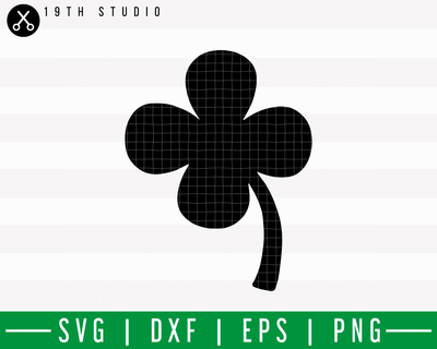 Graphic Clover Leaf SVG | M18F3 Craft House SVG - SVG files for Cricut and Silhouette