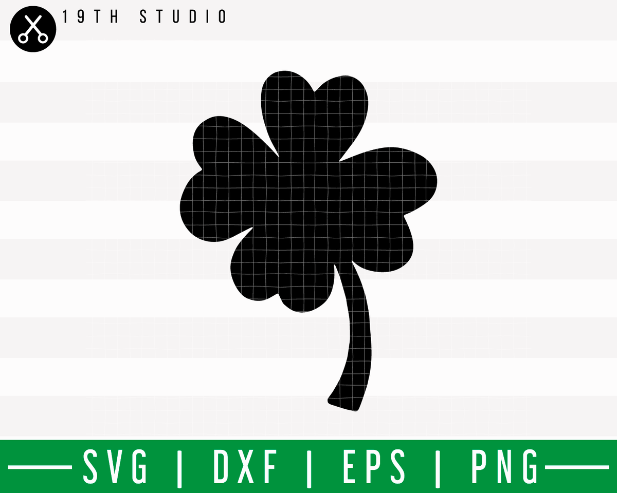 Graphic Clover Leaf V2 SVG | M18F4 - Craft House SVG