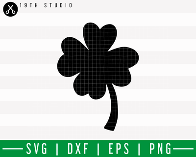 Graphic Clover Leaf V2 SVG | M18F4 Craft House SVG - SVG files for Cricut and Silhouette