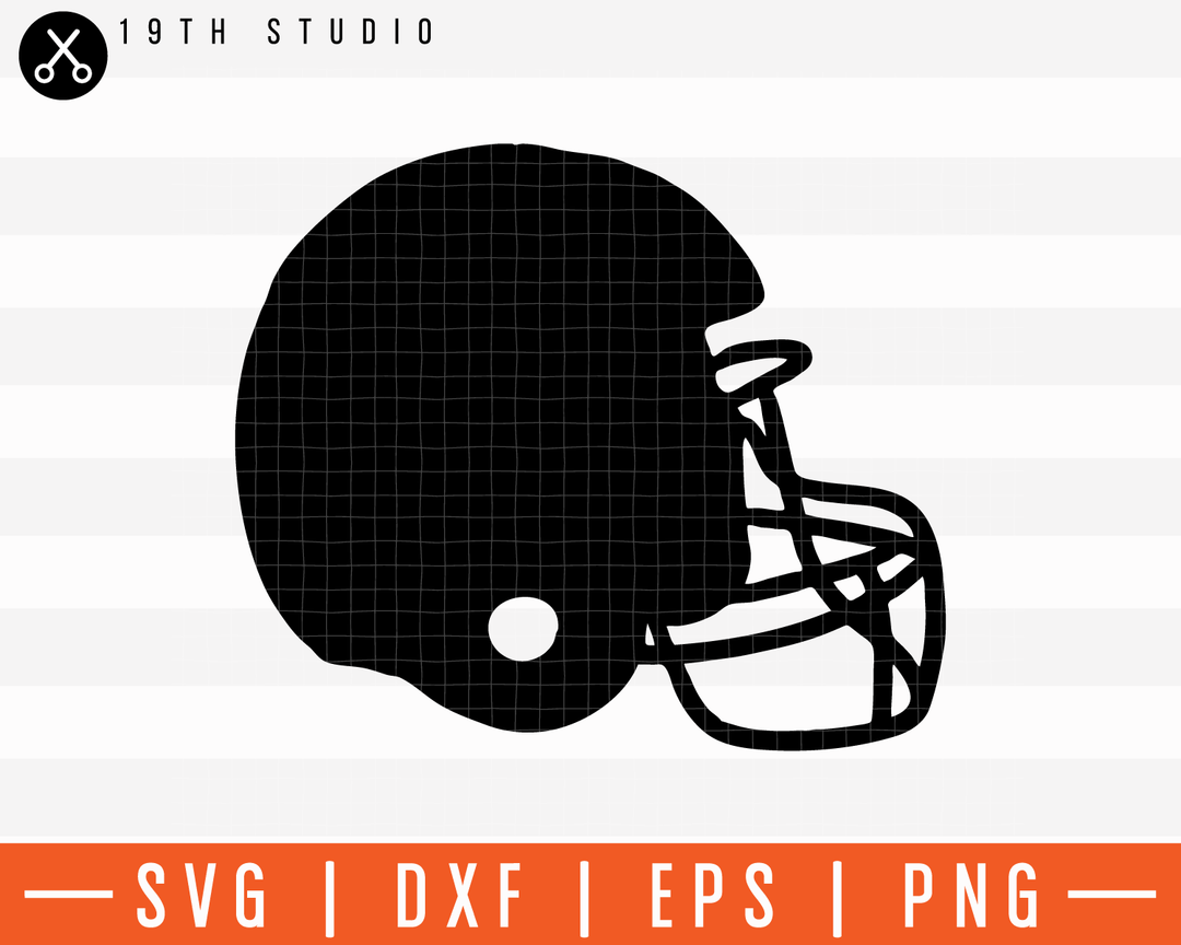 Graphic Football Helmet SVG | M11F4 Craft House SVG - SVG files for Cricut and Silhouette