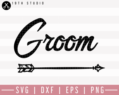 Groom SVG | M27F7 Craft House SVG - SVG files for Cricut and Silhouette