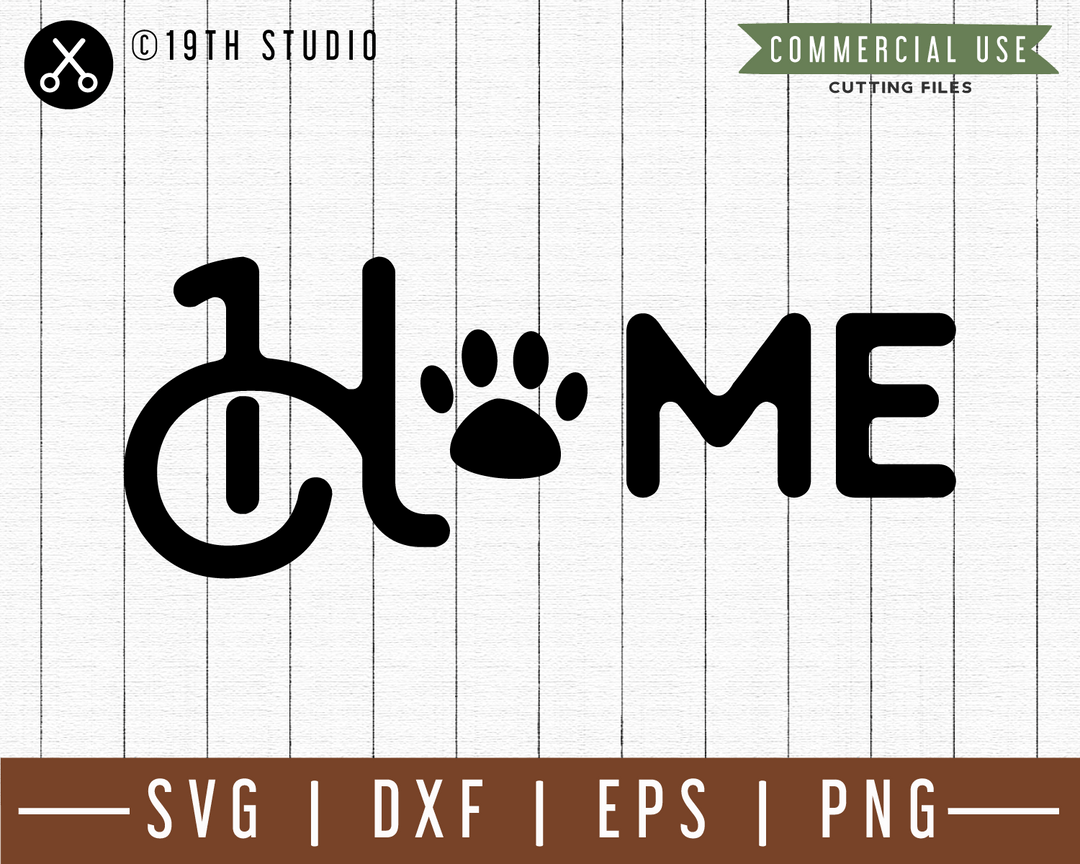 Home SVG | M49F | A Doormat SVG file Craft House SVG - SVG files for Cricut and Silhouette