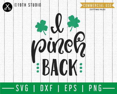 I pinch back SVG | A St. Patrick's Day SVG cut file M45F Craft House SVG - SVG files for Cricut and Silhouette