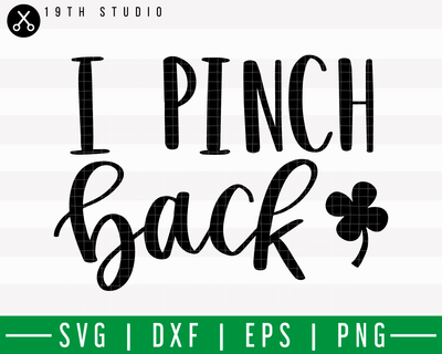 I Pinch Back V2 SVG | M18F7 Craft House SVG - SVG files for Cricut and Silhouette