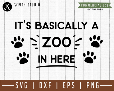 It's basically a zoo in here SVG | M49F | A Doormat SVG file Craft House SVG - SVG files for Cricut and Silhouette