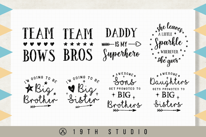 Kids SVG Bundle - M17 Craft House SVG - SVG files for Cricut and Silhouette