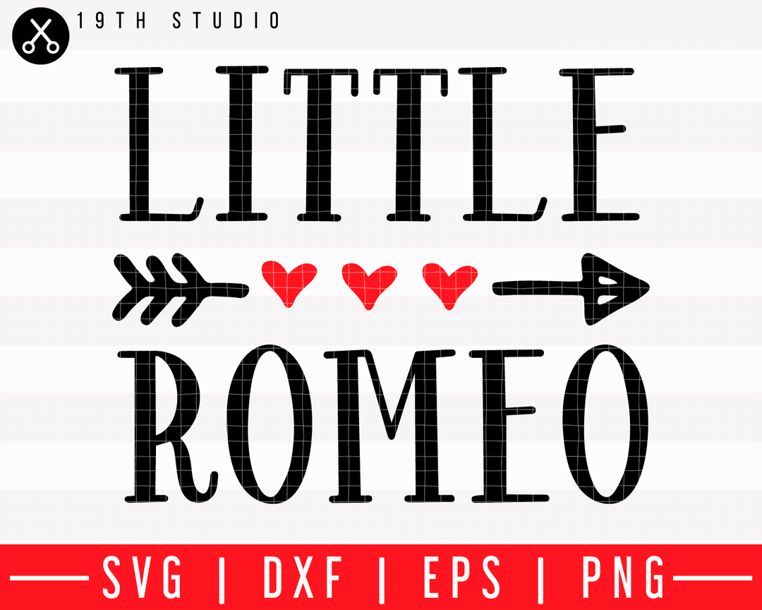 Little Romeo SVG | M43F24 Craft House SVG - SVG files for Cricut and Silhouette