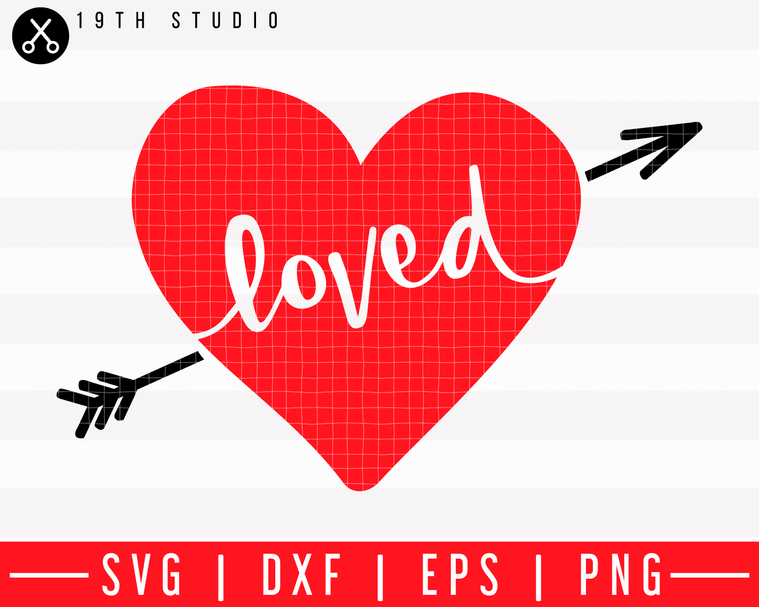 Loved SVG | M43F26 - Craft House SVG