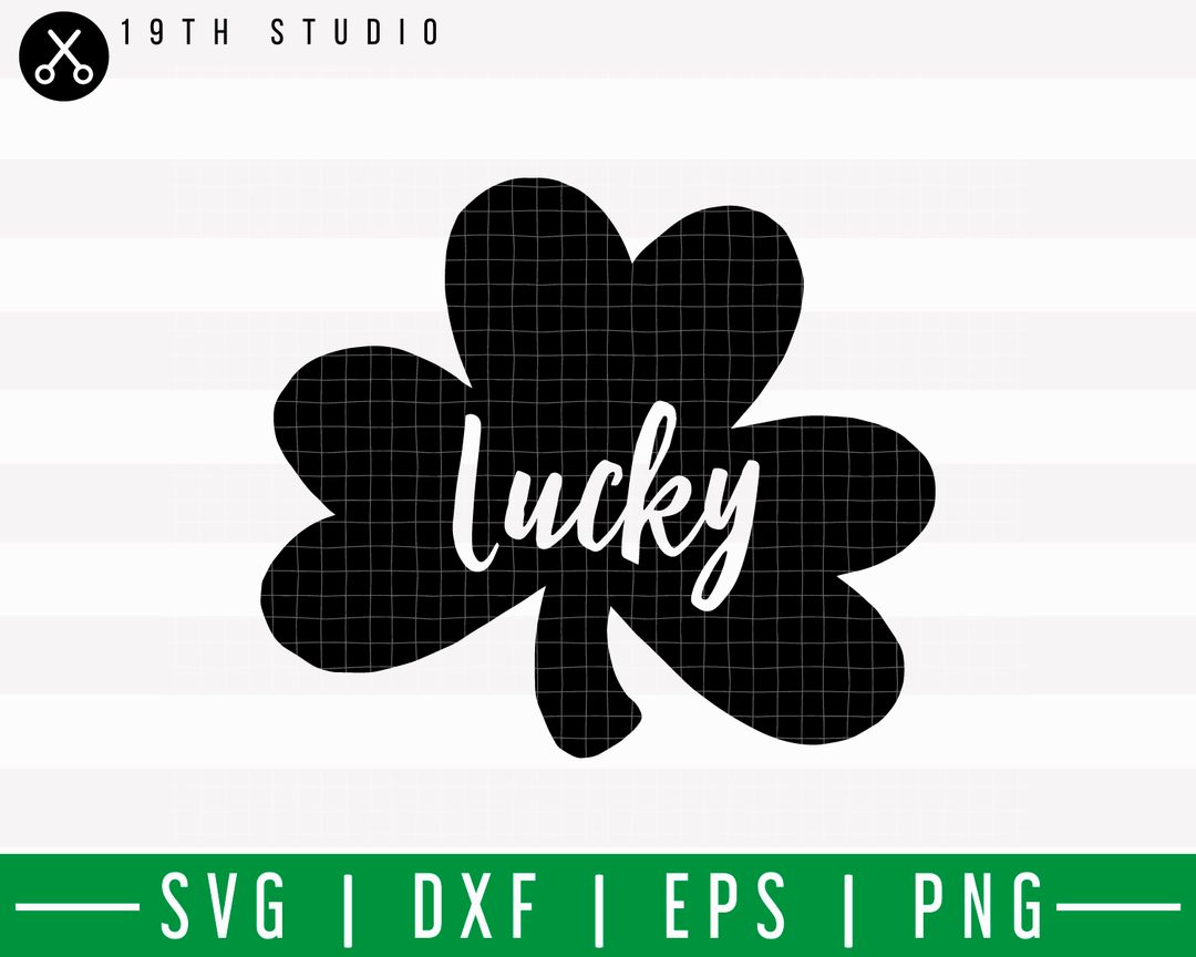 Lucky v2 SVG | M18F15 Craft House SVG - SVG files for Cricut and Silhouette