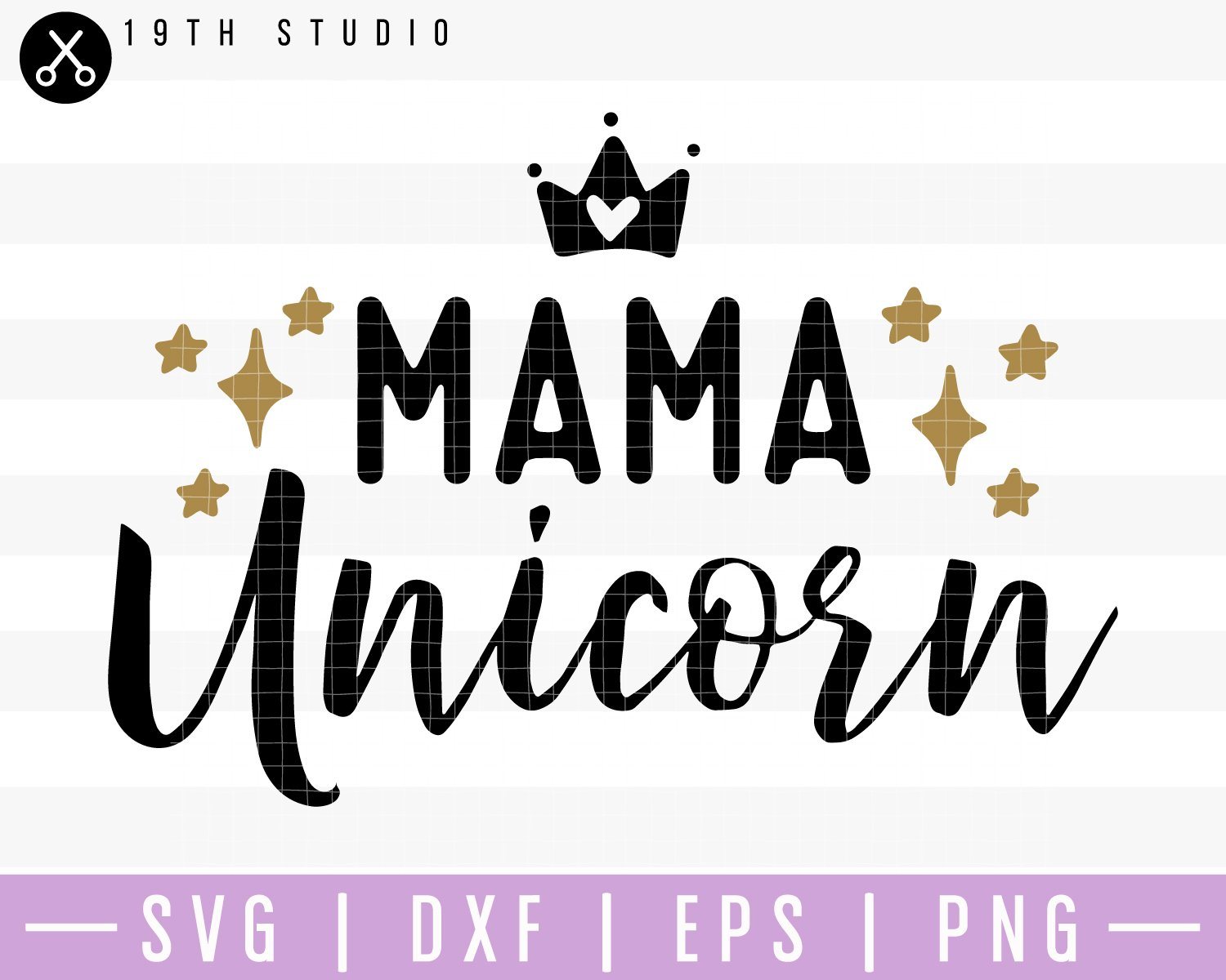 Mama unicorn SVG | M41F11 Craft House SVG - SVG files for Cricut and Silhouette