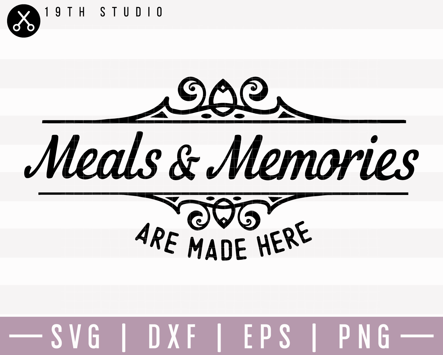 Meals and memories are made here SVG | M22F11 Craft House SVG - SVG files for Cricut and Silhouette
