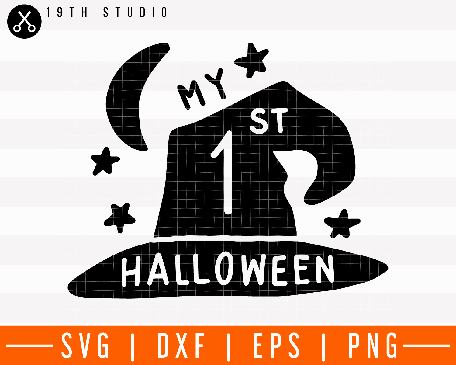My 1st Halloween SVG | M28F11 Craft House SVG - SVG files for Cricut and Silhouette
