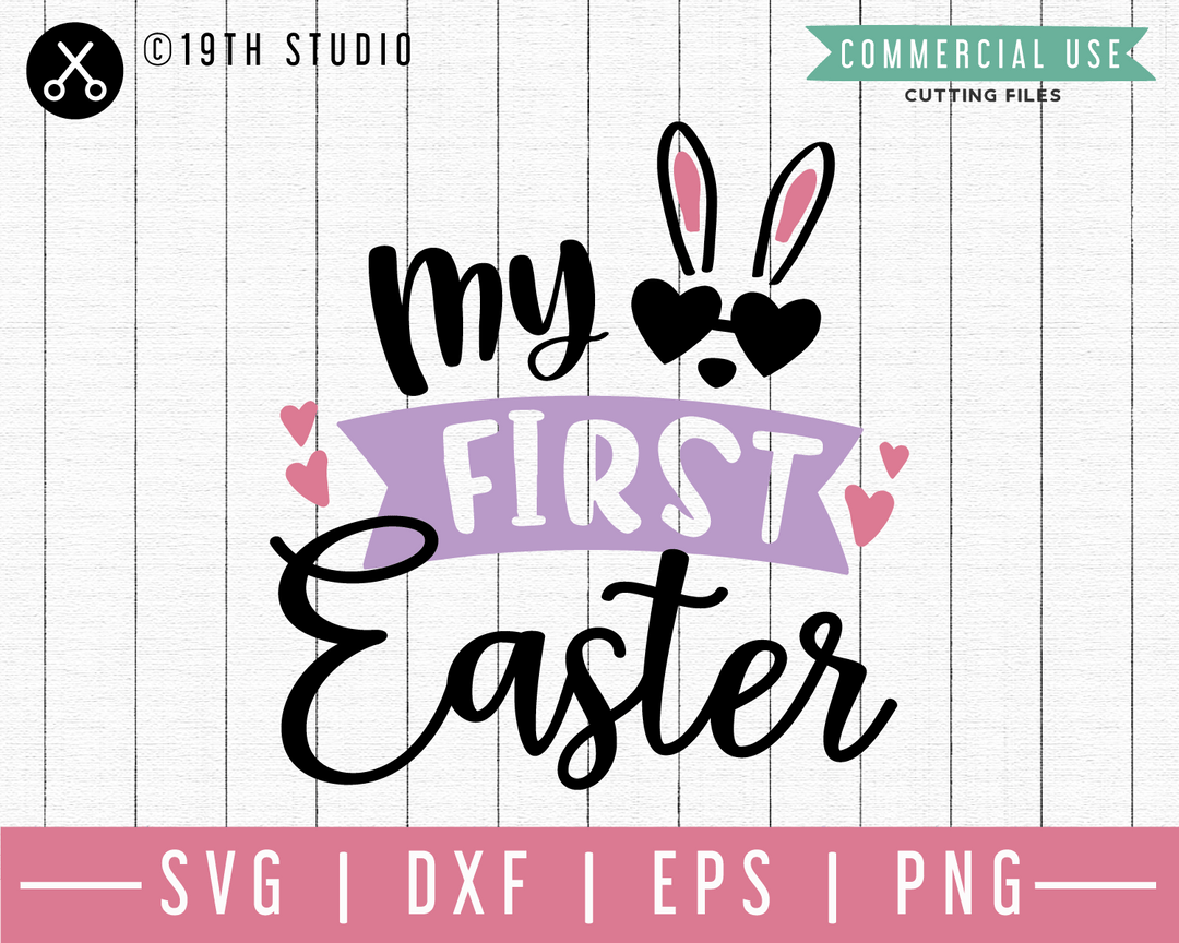 My first Easter SVG | M46F | An Easter SVG cut file Craft House SVG - SVG files for Cricut and Silhouette