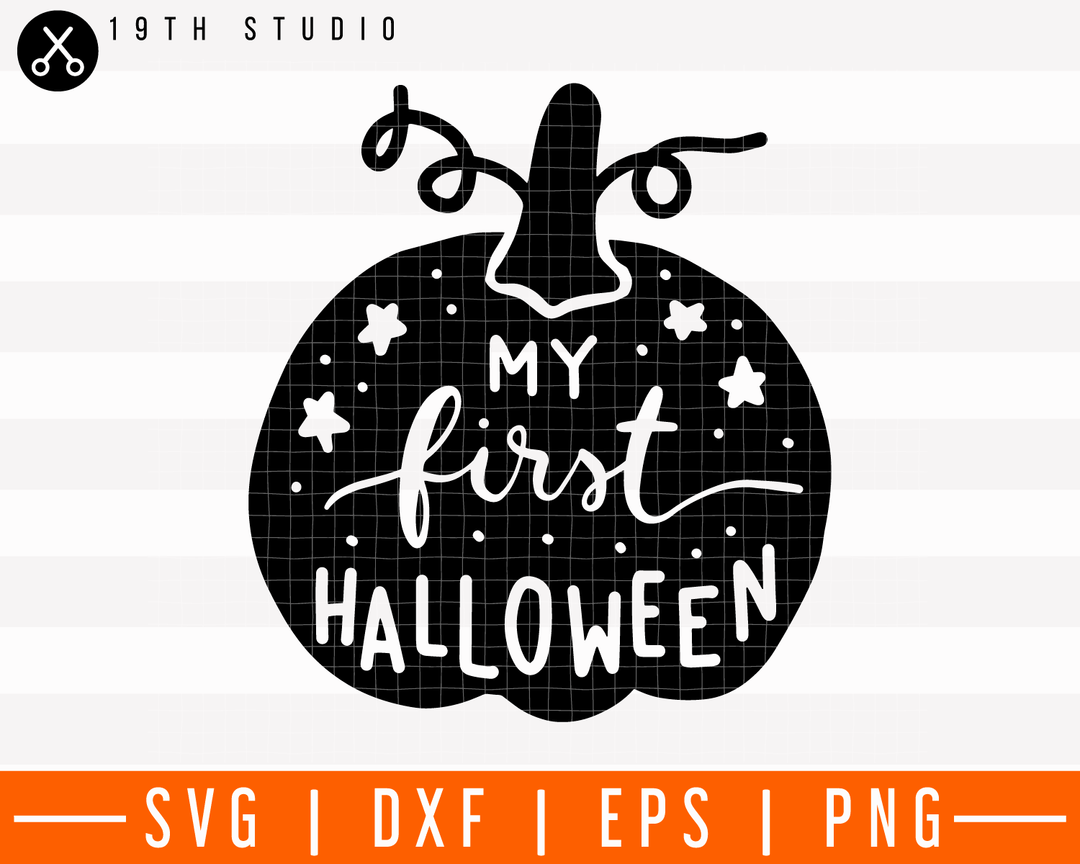 My first halloween SVG | M28F12 Craft House SVG - SVG files for Cricut and Silhouette