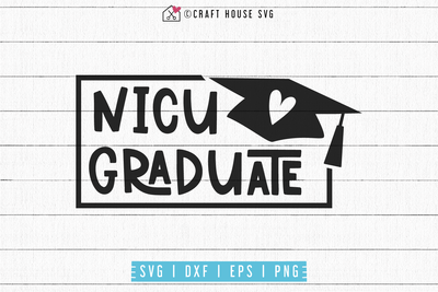 Nicu graduate SVG | M53F Craft House SVG - SVG files for Cricut and Silhouette