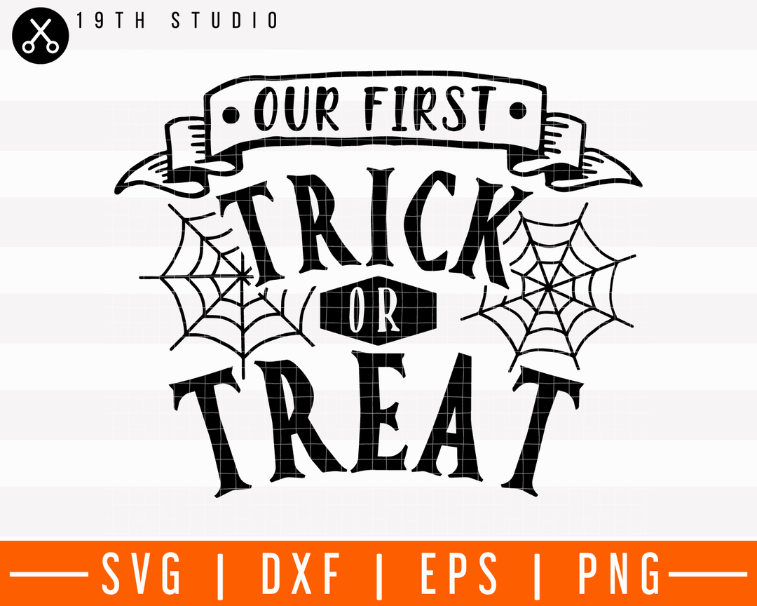 Our first trick or treat SVG | M28F14 Craft House SVG - SVG files for Cricut and Silhouette