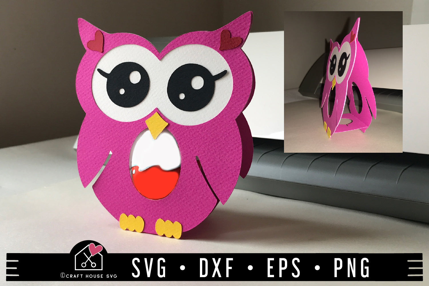 FREE Egg Holder SVG file | Owl egg holder SVG | FB168