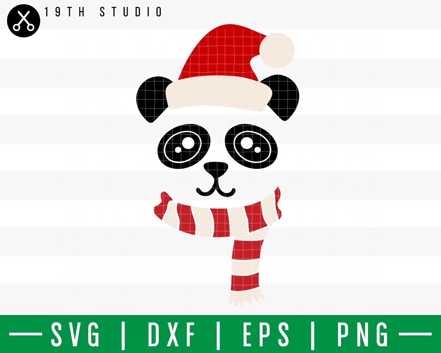 Panda Chritsmas SVG | M42F9 Craft House SVG - SVG files for Cricut and Silhouette