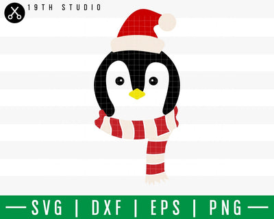 Penguin Chritsmas SVG | M42F10 Craft House SVG - SVG files for Cricut and Silhouette