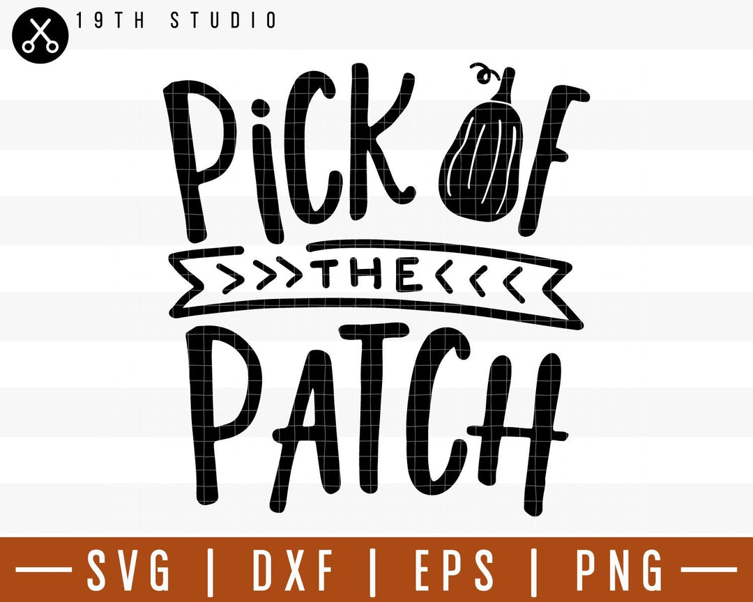 Pick of the patch SVG | M29F14 Craft House SVG - SVG files for Cricut and Silhouette