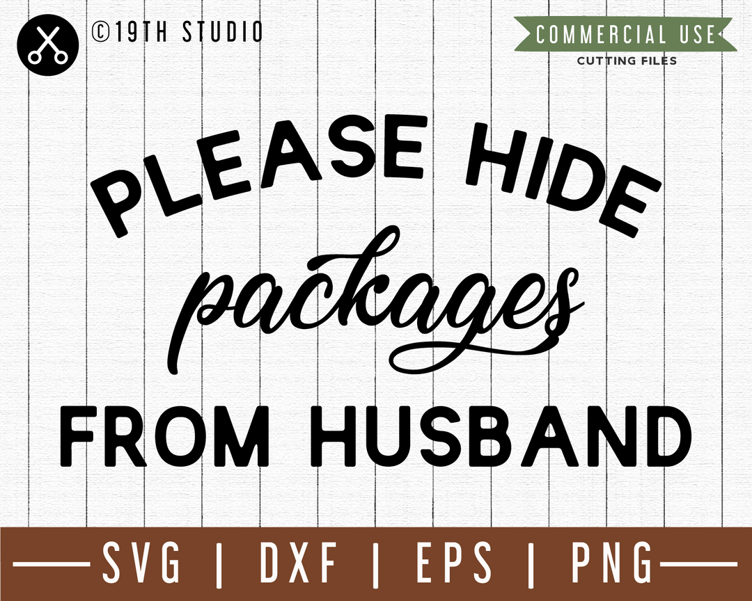 Please hide packages from husband SVG |M49F| A Doormat SVG file Craft House SVG - SVG files for Cricut and Silhouette