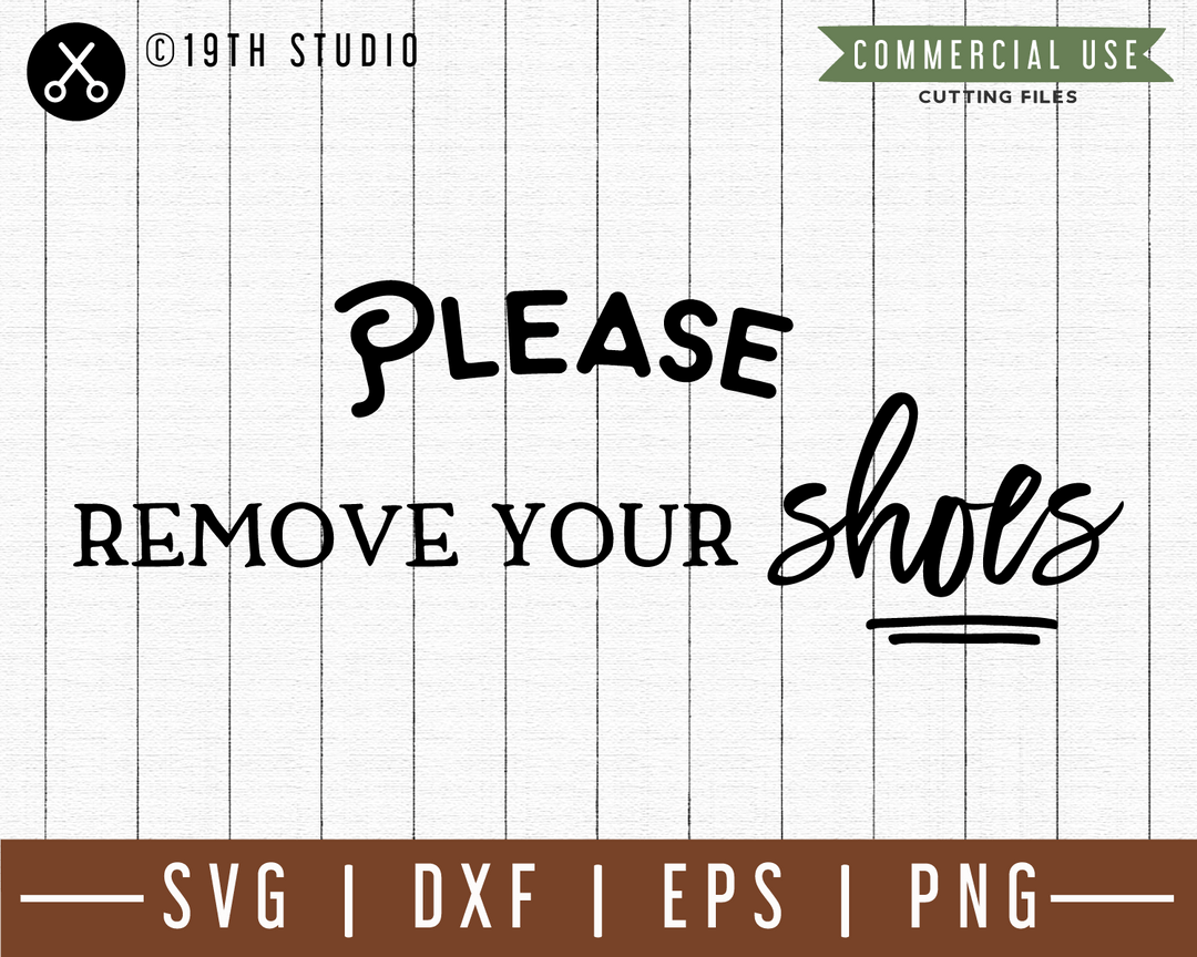 Please remove your shoes SVG |M49F| A Doormat SVG file Craft House SVG - SVG files for Cricut and Silhouette