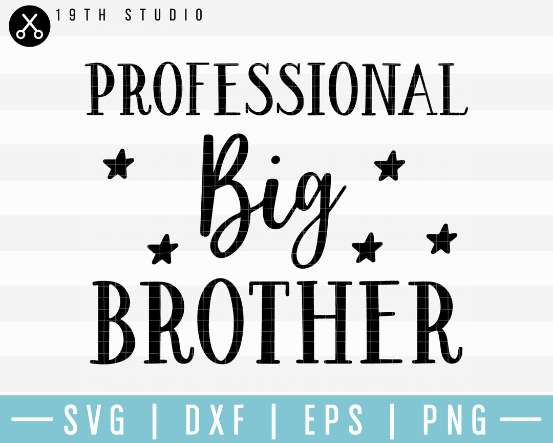 Professional Big Brother SVG | M17F13 Craft House SVG - SVG files for Cricut and Silhouette