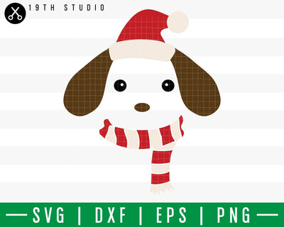Puppy Chritsmas SVG | M42F12 Craft House SVG - SVG files for Cricut and Silhouette
