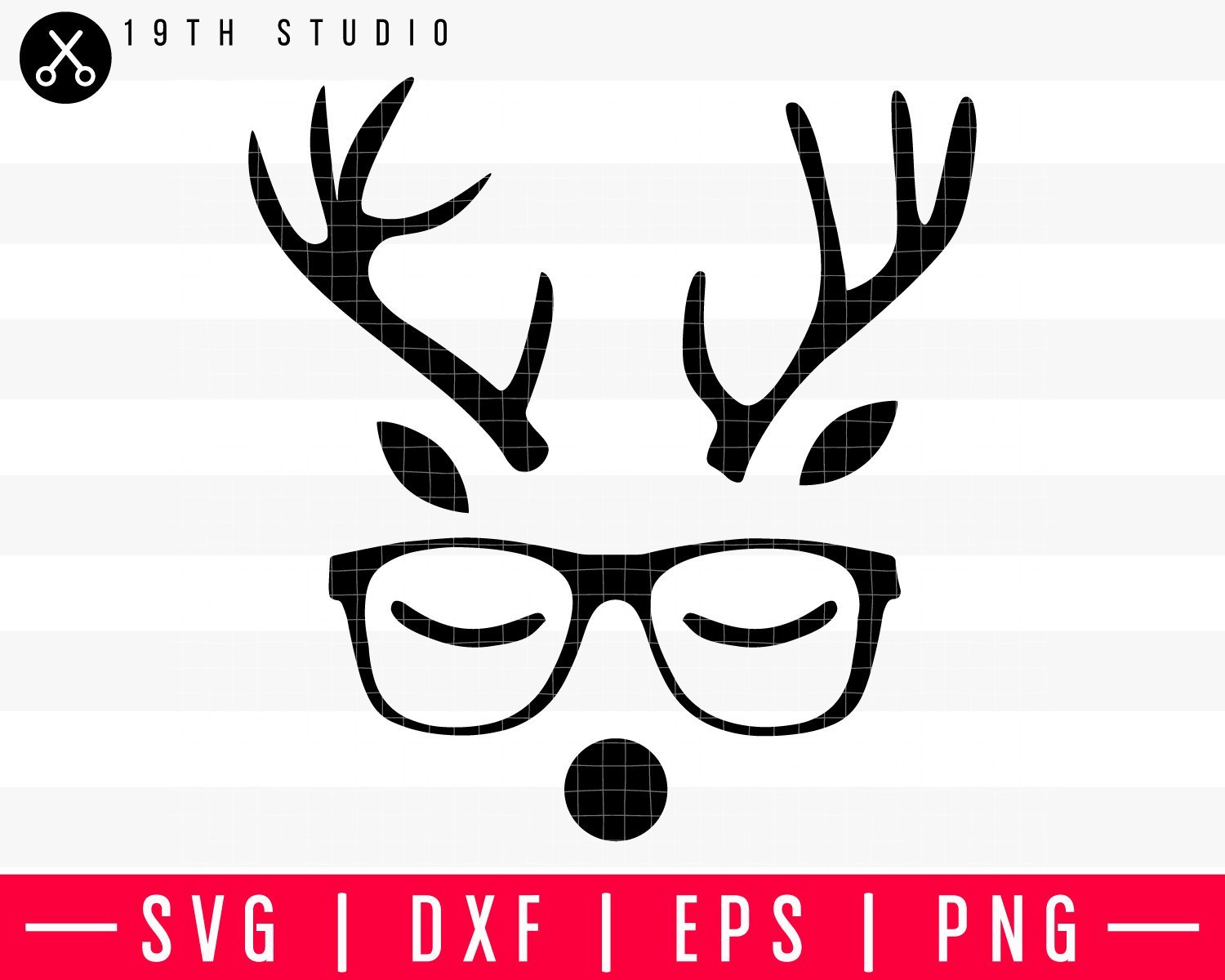 Reindeer boy SVG | M37F8 Craft House SVG - SVG files for Cricut and Silhouette