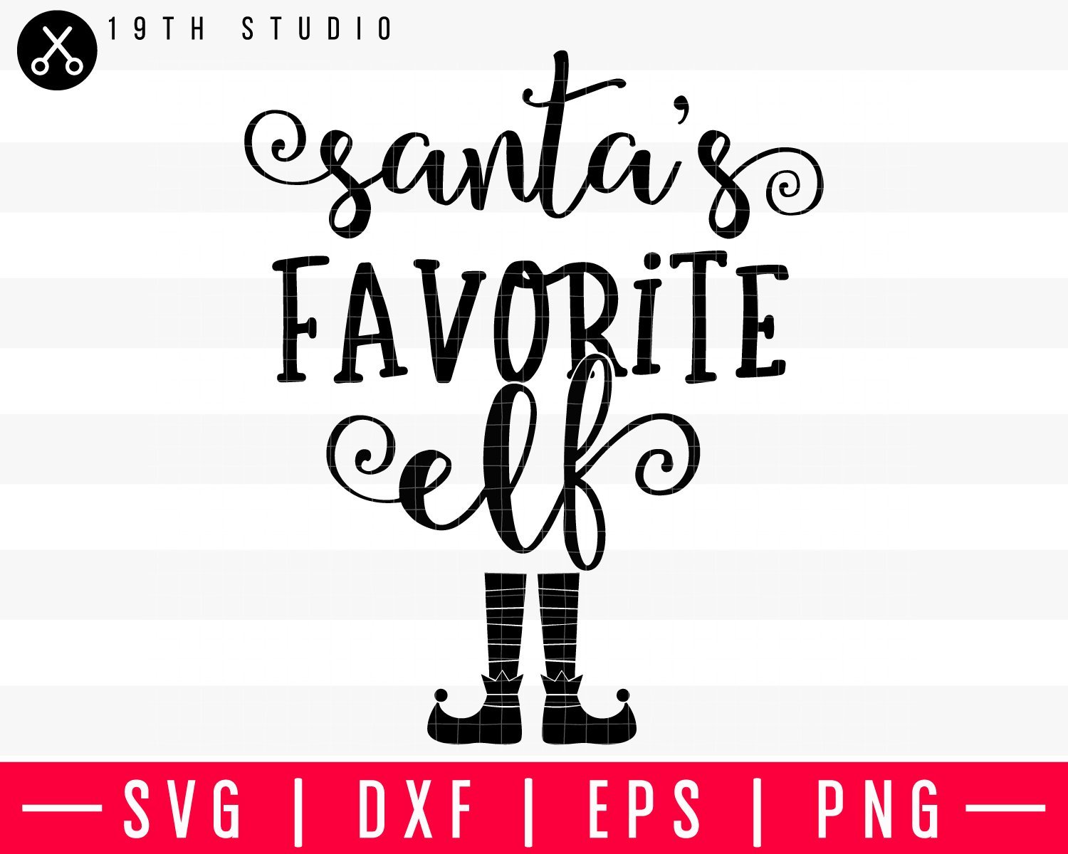 Santas favorite elf SVG | M37F11 Craft House SVG - SVG files for Cricut and Silhouette