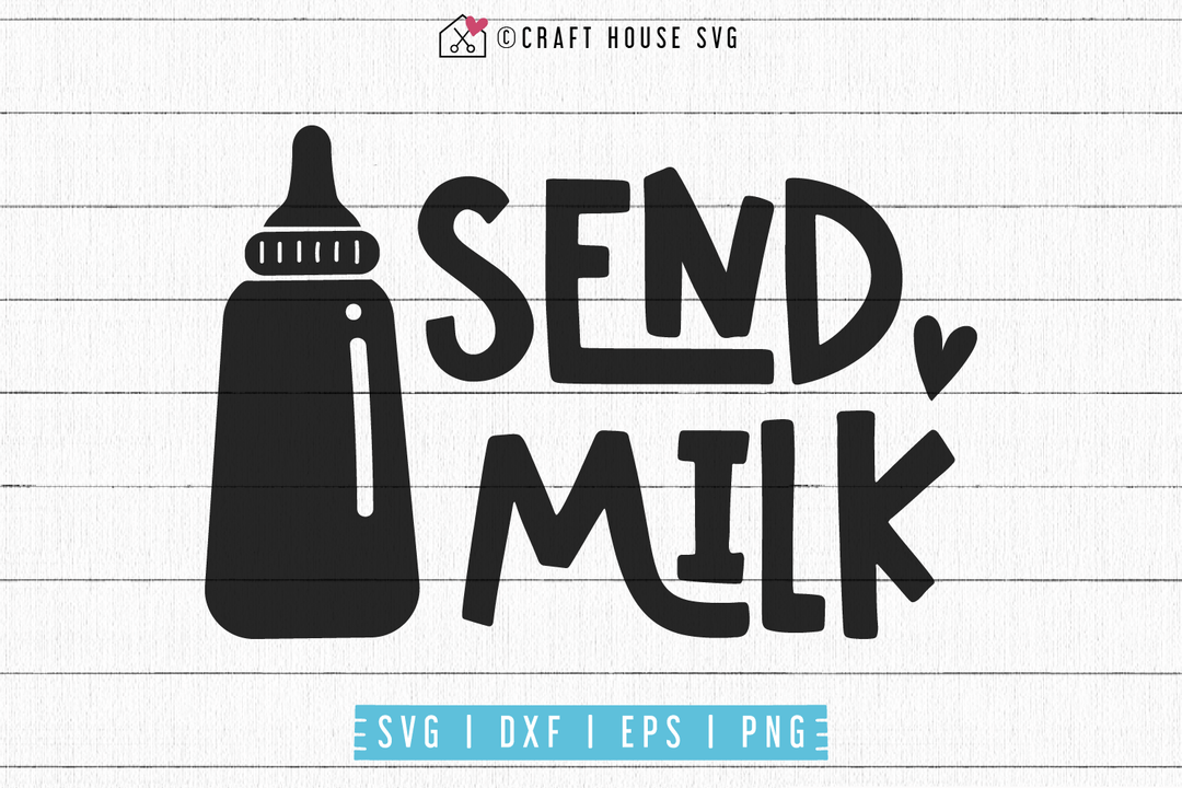 Send milk SVG | M53F Craft House SVG - SVG files for Cricut and Silhouette