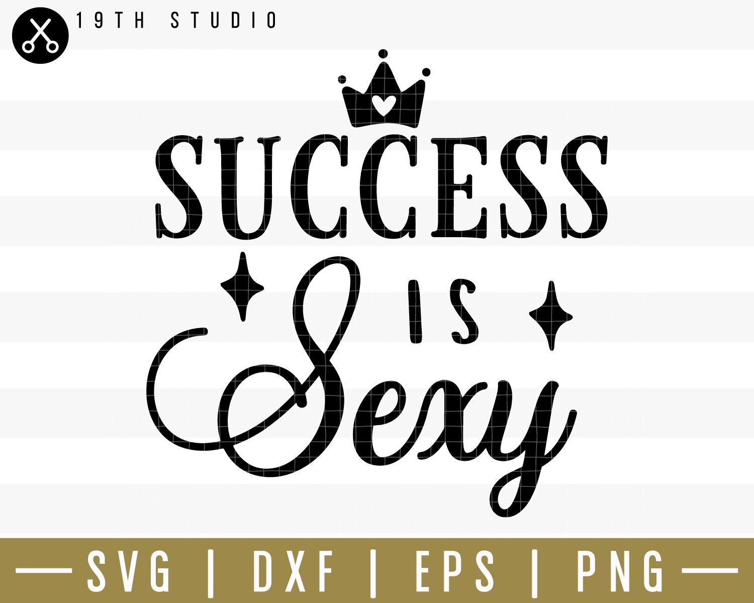 Success is sexy SVG | M34F14 Craft House SVG - SVG files for Cricut and Silhouette