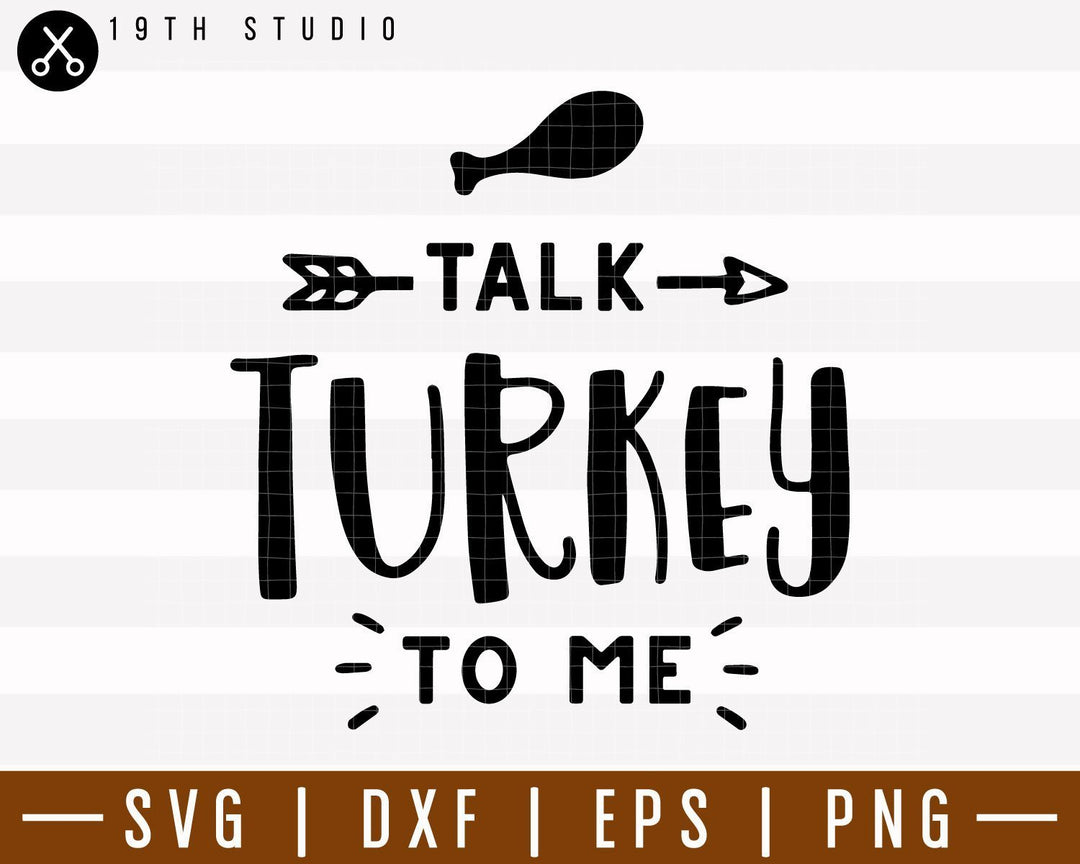 Talk turkey to me SVG | M38F9 Craft House SVG - SVG files for Cricut and Silhouette