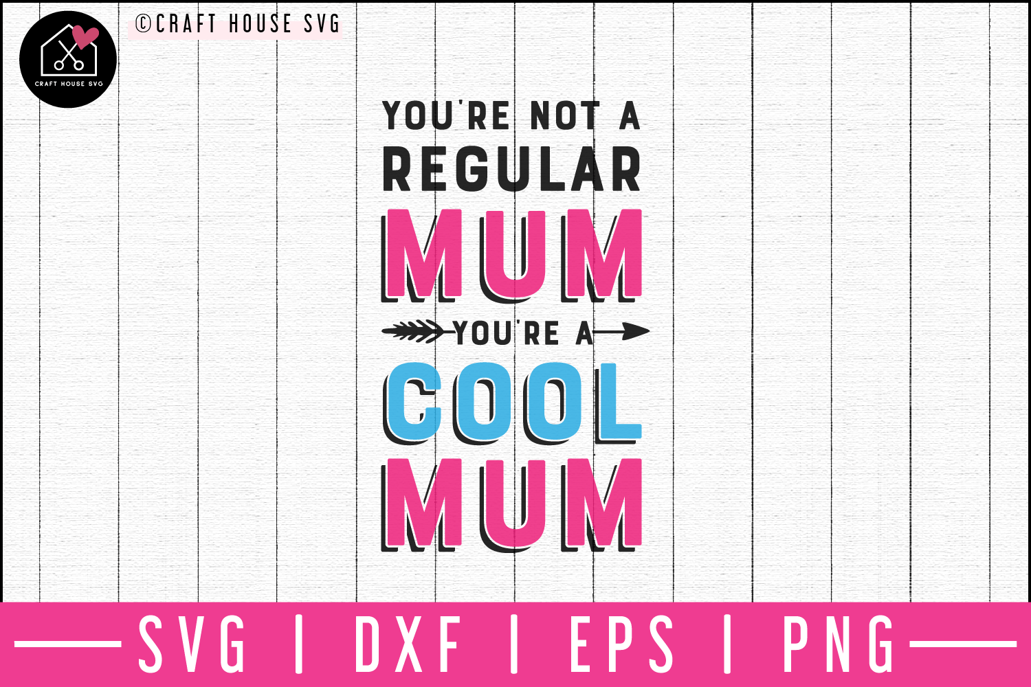 You are not a regular mom SVG | M52F Craft House SVG - SVG files for Cricut and Silhouette